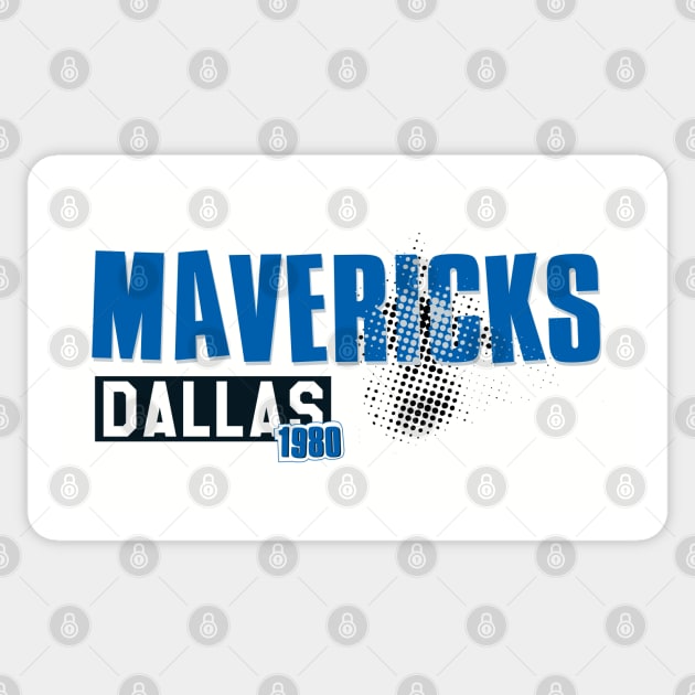 Dallas Mavericks Sticker by Aloenalone